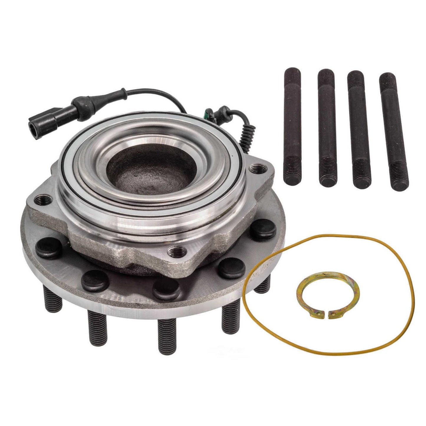 2 Front Hub & Bearing Assembly for Ford F450 Super Duty 2005-2010 Rear Wheel Drv