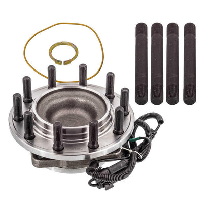 2 Front Hub & Bearing Assembly for Ford F450 Super Duty 2005-2010 Rear Wheel Drv