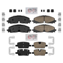 Front Rear Ceramic Disc Brake Pads w Hardware for Buick Enclave 2021 2022 2026 - Photo 1
