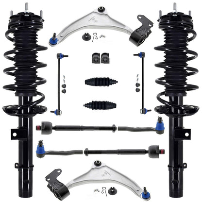Front Coil Spring Struts Control Arms W/ Ball Joints For Honda Odyssey 2018-2025