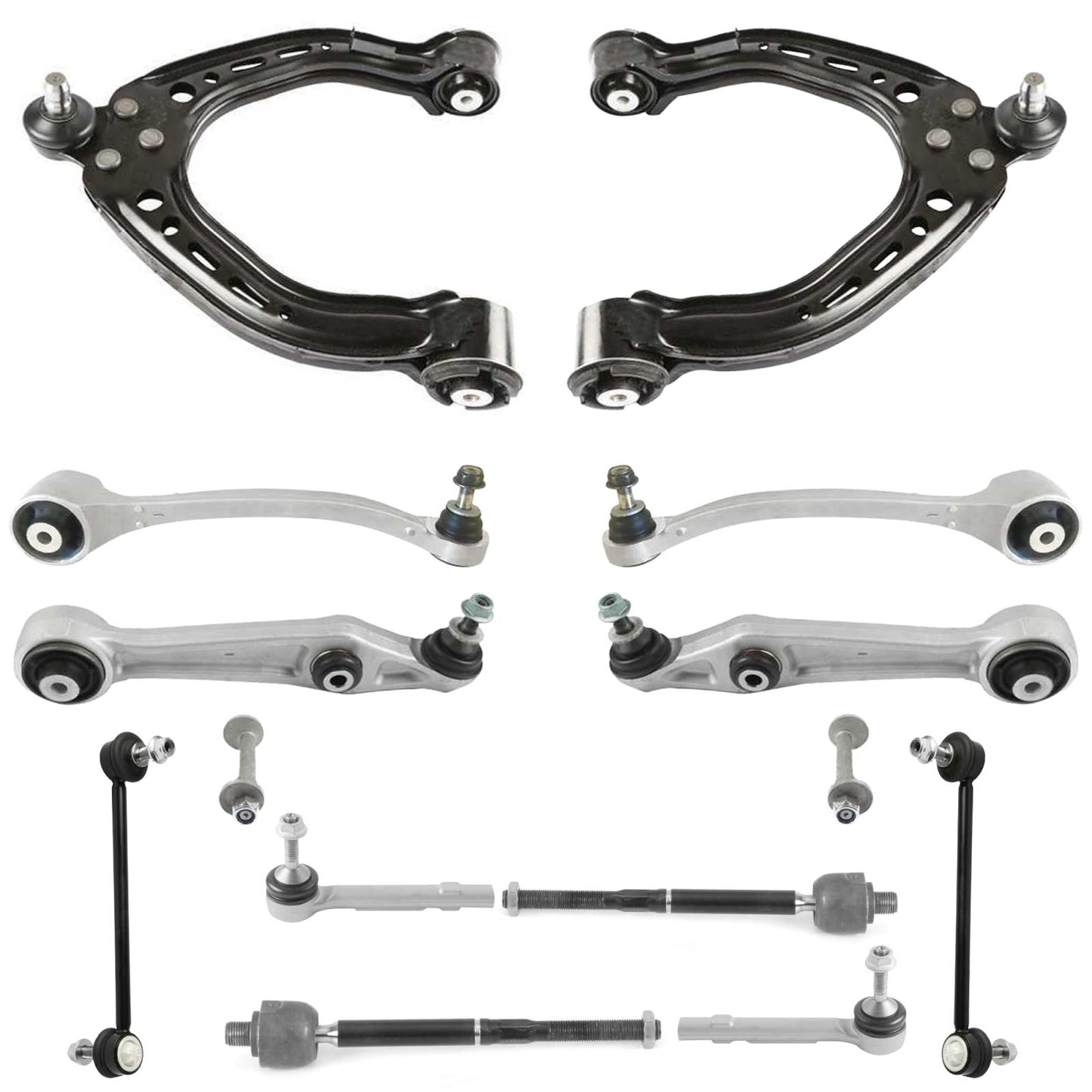 Upper & Lower Control Arms Inner Outer TIe Rods & Links For Tesla S 2016-2021