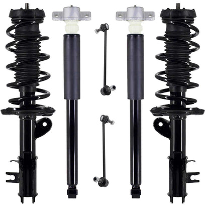 Front Struts & Rear Complete Shocks & Links For Encore 13-22 Front Wheel Drive