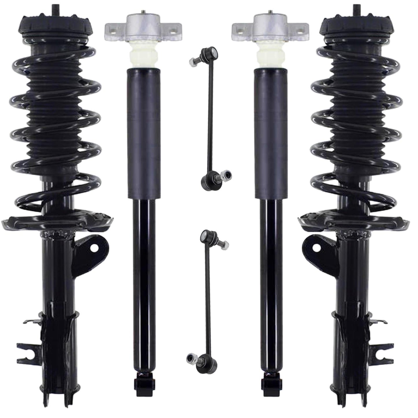 Front Struts Rear Complete Shocks & Links For Encore 2013-2022 All Wheel Drive
