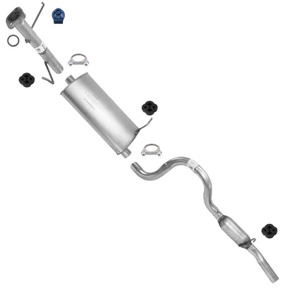 Pipe Muffler Tail Pipe Exhaust System for Chevrolet Tracker 4Door 1999 2000 2004