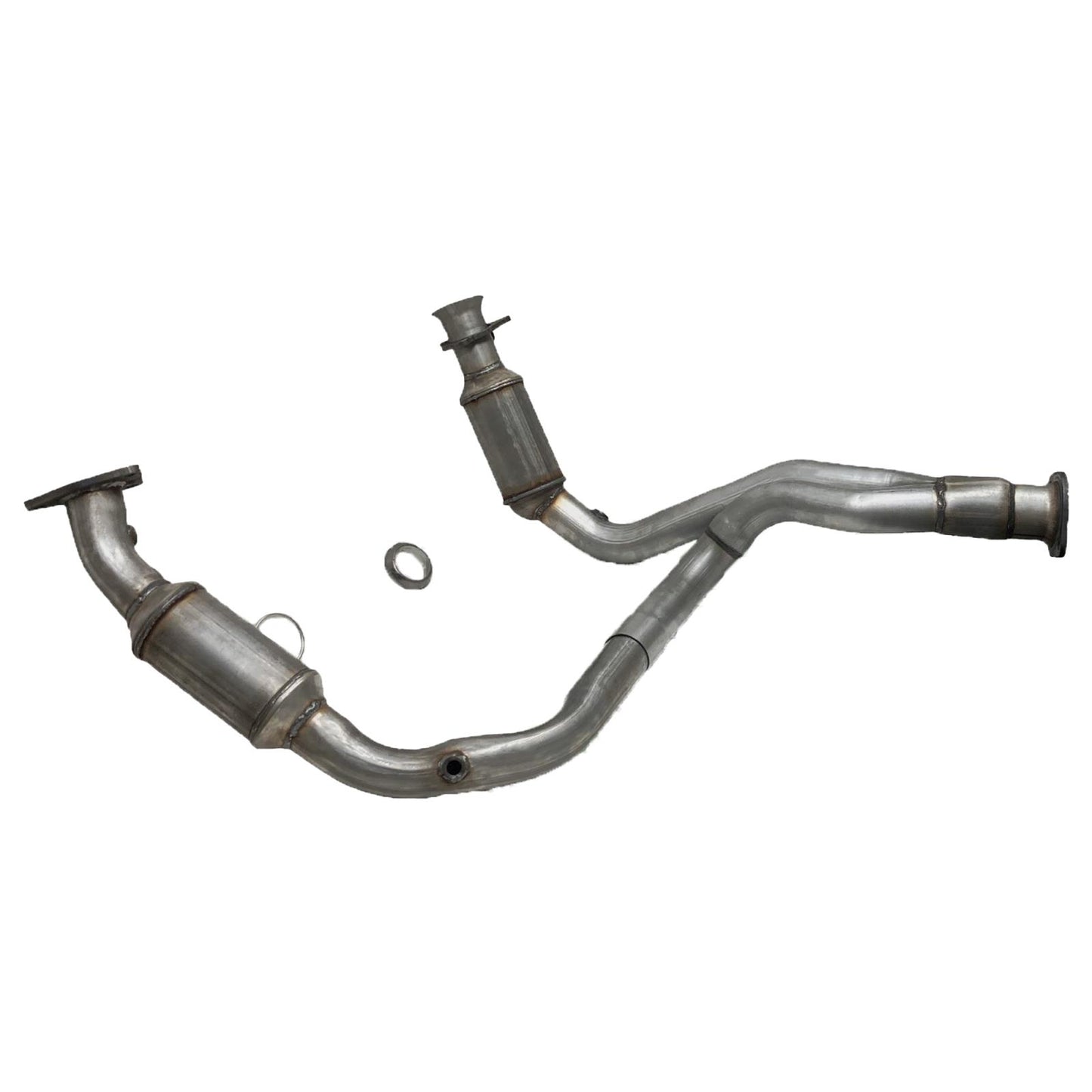 Y Pipe Catalytic (2) Converter For Silverado Sierra 4.3L 4.8L 5.3L 2006 2007