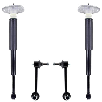 Rear Complete Shocks & Links For Jeep Cherokee 2019-2023 FWD W/O Off Road Pckge
