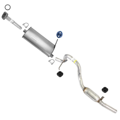 Pipe Muffler Tail Pipe Exhaust System for GEO 4Dr Tracker 16 Valve Engine 96-98