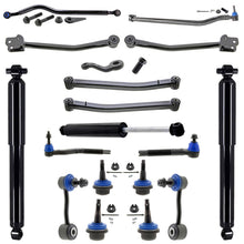 Steering Damper Track Bar Arms Ball Joints Tie Rods For Wrangler 2018-2024