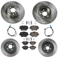 Front & Rear Disc Brake Rotor Brake Pad for BMW X3 2018 2019 2020 2021 2022 2.0L