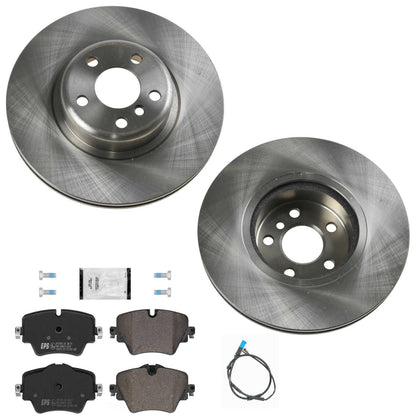 Front Disc Brake Rotors Brake Pads Sensor for BMW X3 2018 2020 2021 2022 2.0L