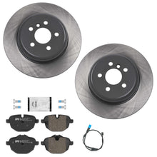 Rear Disc Brake Rotors Brake Pads Sensor for BMW X3 2018 2020 2021 2022 2.0L