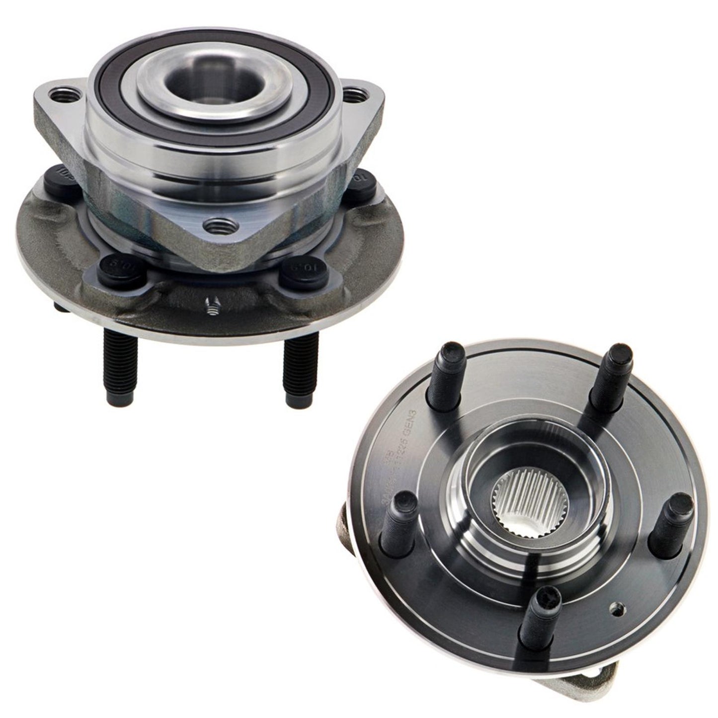 Front Wheel Bearings & Hub Assembly Kit For Chevrolet Bolt EV 2017 2018 2023