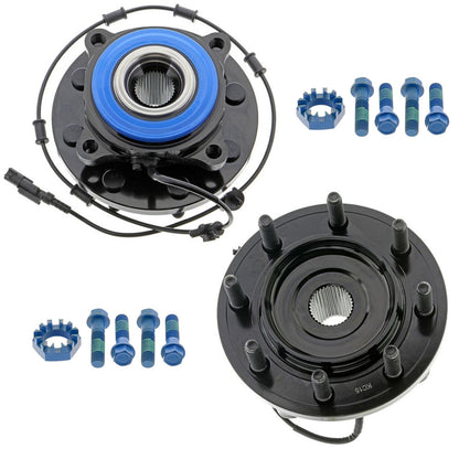 Mevotech Heavy Duty 2 Front Wheel Bearing & Hub Assembly For RAM 3500 2012 2013