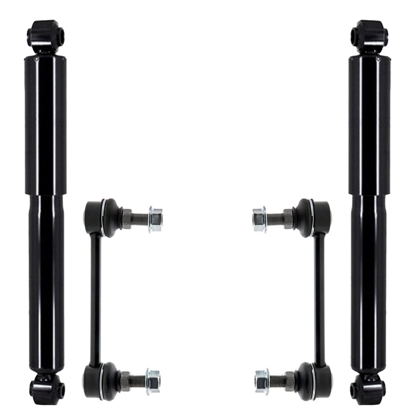 Rear Shocks & Sway Bar Links For Nissan NV1500 2012 2013 2014 2015 2020 2021