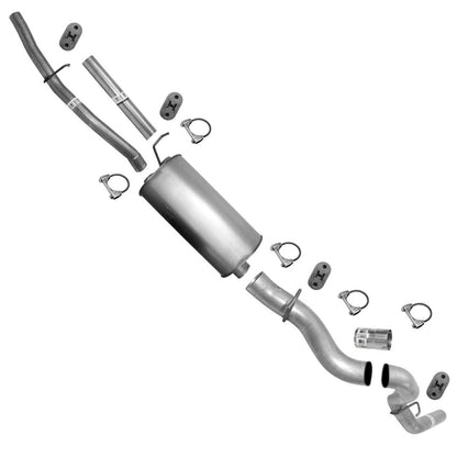 Exhaust Muffler Pipes For 2001-2006 GM Silverado 2500HD 6.0L 8.1 157.5 Wheelbase