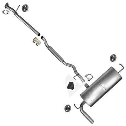 Resonator & Muffler Exhaust Pipe System Fits 2014-2015 Nissan Rouge Select