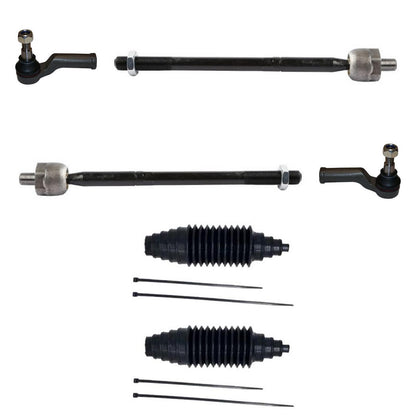 Front Inner & Outer Tie Rods For Land Rover LR2 2008 2009 2010 2011 2012 2015