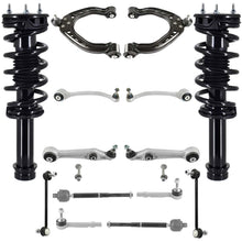 Front Struts Control Arms Tie Rods & Links For Tesla S 16-19 All Wheel Drive