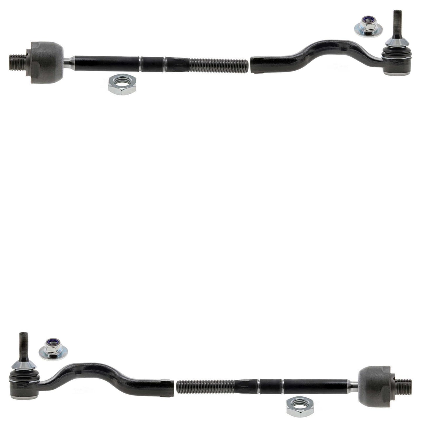 Front Left & Right Inner & Outer Tie Rods For Jaguar XJ 2011 2012 2013 2015 2019