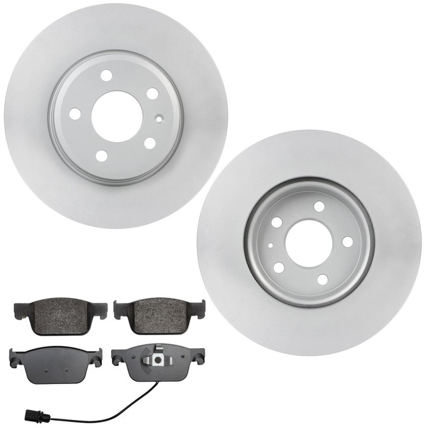 Front 314MM Disc Brake Rotors & Euro R90 Pads for Audi A4 2017 2018 2019 2020