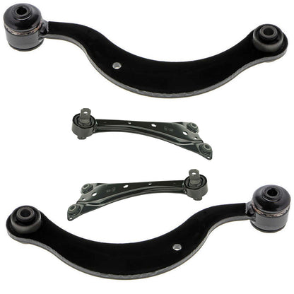 Left & Right Rear Upper Curved Control Arm for 2011 2012 2014 2016 Scion tC Tc