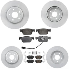 Front Rear Disc Brake Rotors & Euro R90 Pads for Audi A4 Quattro 2021 2022 2025
