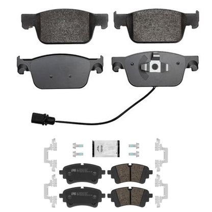 Front Rear Disc Brake Pads Euro R90 Pads for Audi A4 Quattro 2021 2022 2025
