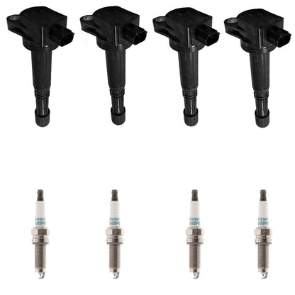 Direct Ignition Coil & Iridium Spark Plugs For Acura TSX 2.4L 2009 2010 2014