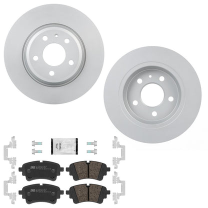 Rear 300MM Disc Brake Rotors & Euro R90 Pads for Audi A4 Quattro 2021 2022 2025