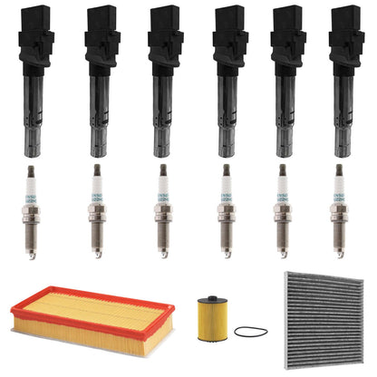Ignition Coil Spark Plugs Tune Up kit For Volkswagen Atlas 3.6L 2018 2019 2023