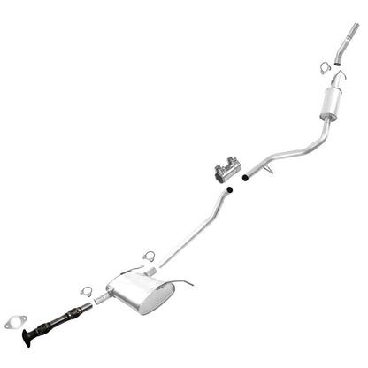Compatible con sistema de tubo de escape silenciador de tubo flexible Ford Windstar 1999-2003, fabricado en EE. UU.