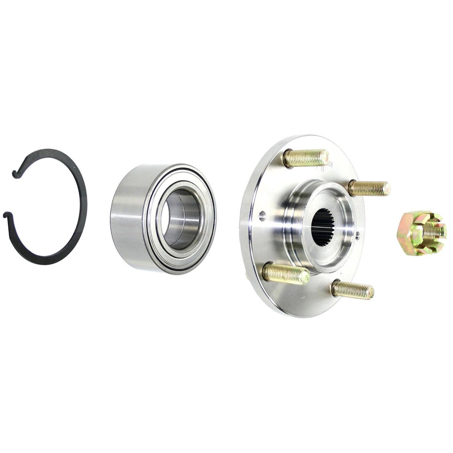 Upgraded Front Hub & Hub Bearing Kit for Hyundai Sonata 1999 2000 2001 2002