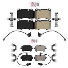 Front Rear AME Disc Brake Pads sensors for Porsche Macan 2.0L 2017 2019 2020