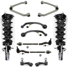 Front Struts Control Arms Tie Rods & Links For G35X AWD 2004-06 Automatic Trans