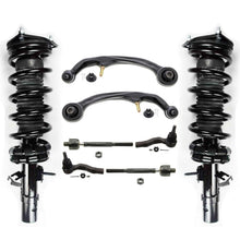 Front Struts Arms & Tie Rods For G35X 4DR All Wheel Drive Automatic Trans 04-06