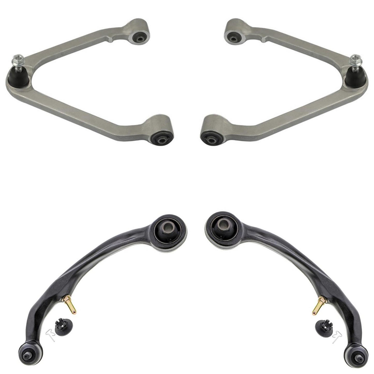 Front Up Low Control Arms for Infiniti G35X All Wheel Drive 2004-2006 4 Dr Sedan
