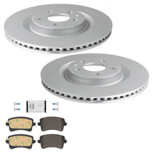 Rear Disc Brake Rotors & R90 Brake Pads for Audi S5 2012 2014 2015 2016 2017
