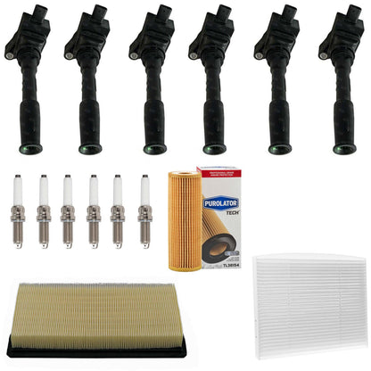 Ignition Coil Spark Plugs Tune Up Kit For Ford Explorer 3.0L 2020 2021 2025