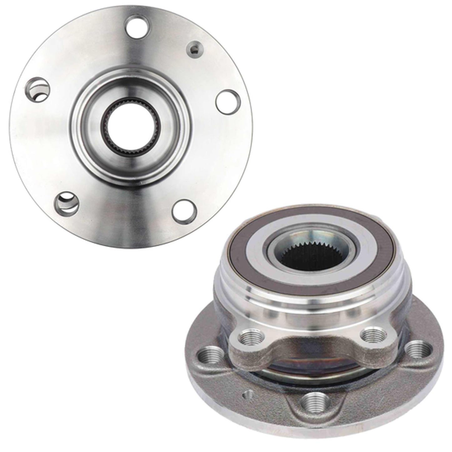 Front Wheel Bearing and Hub for Volkswagen Atlas 2018 2019 2020 2021 2022 2023