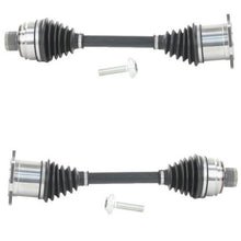 Left and Right CV Drive Axle Shafts for Audi Q5 2.0L Turbocharged 2010 2011 2012