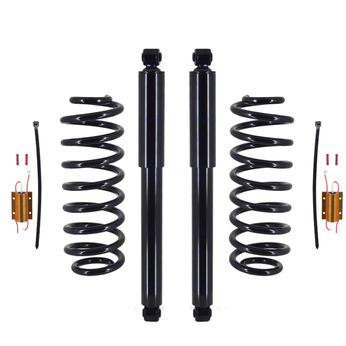 Rear Z95 Electronic to Passive Shock & Coil Spring Conversion Kit for Escalade