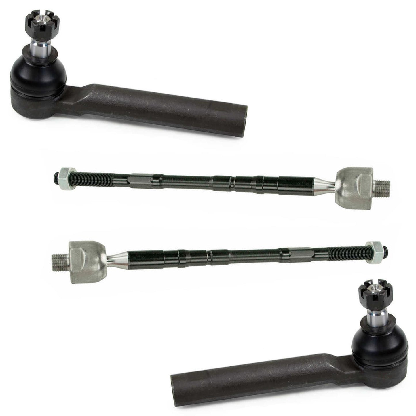 Inner Tie Rod & Outer Tie Rods for Subaru Impreza 2.0L 2012 2013 2014 2015 2016