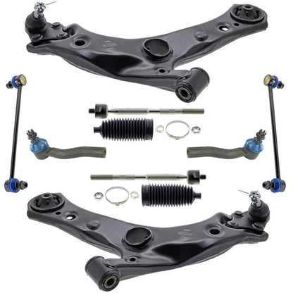 Mevotech Front Lower Control Arms Tie Rods & Links For Toyota C-HR 2018-2022