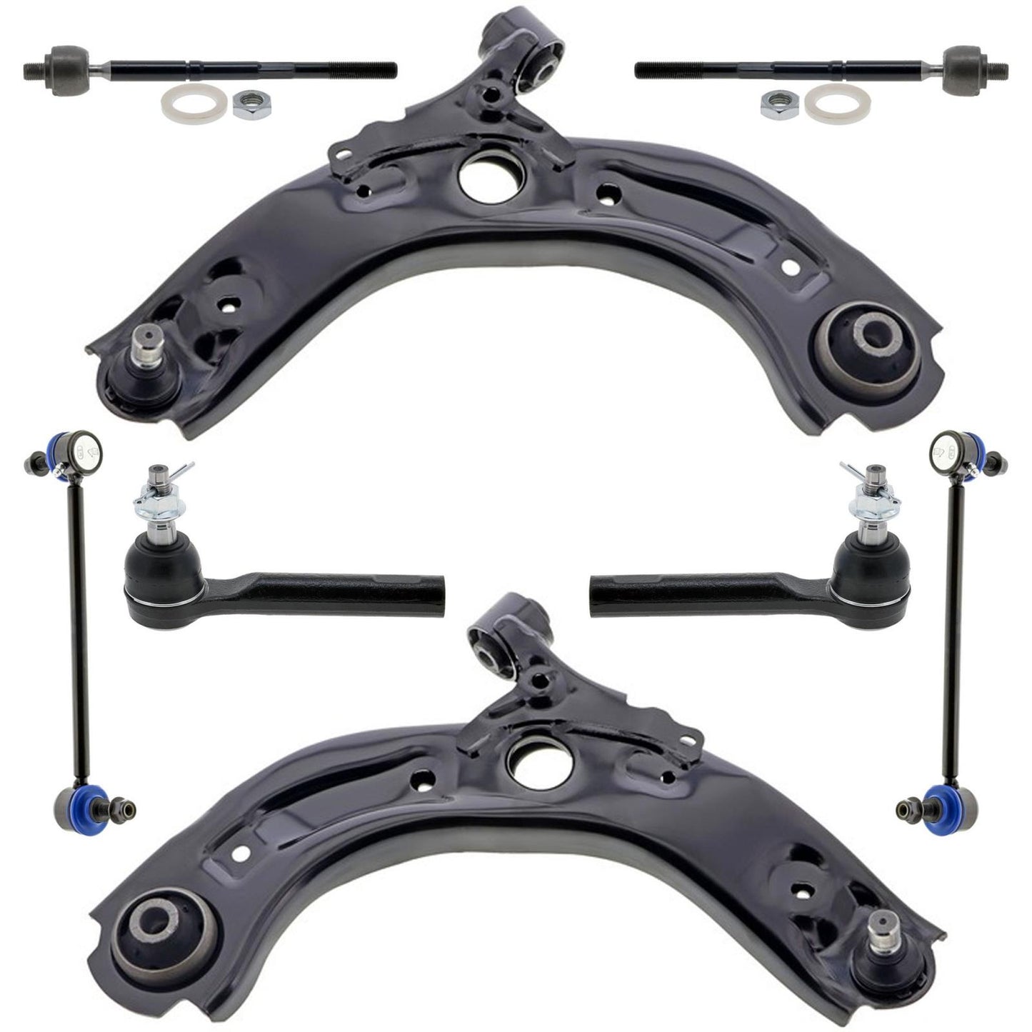 Front Lower Control Arms Tie Rods & Links For Mazda CX-30 2020 2023 2024 2025