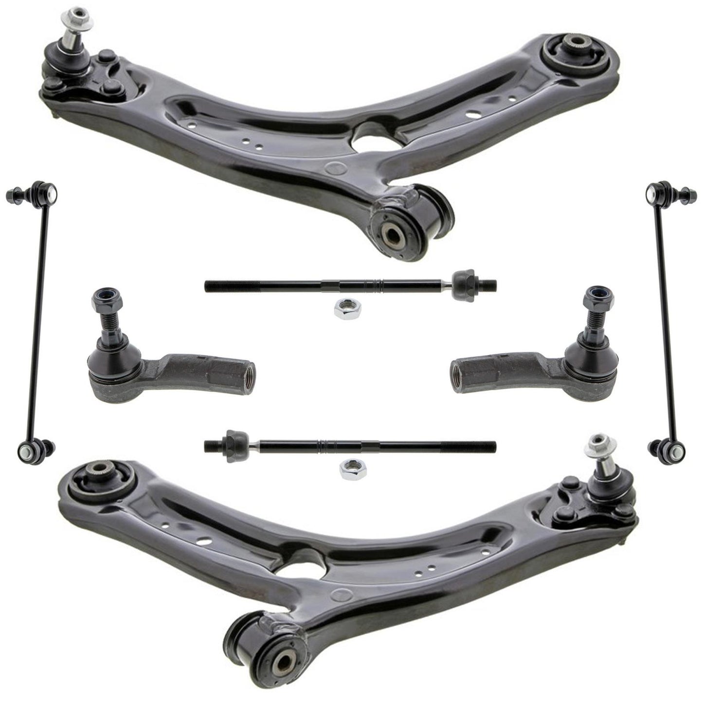 Front Lower Control Arms Tie Rods & Links For Volkswagen Taos 2022 2023 2025