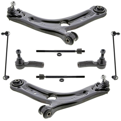 Front Lower Control Arms Ball Joints Tie Rods & Links For Tiguan 2018 2019 2023