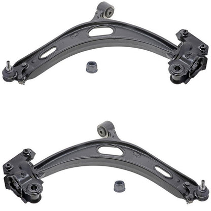 Front Lower Control Arms W/ Ball Joints For Volkswagen Atlas 2018 2019 2025