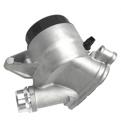 Oil Filter Adapter Housing with Cap Switch for BMW 328i 320i 3.0L 2012 2014 2018
