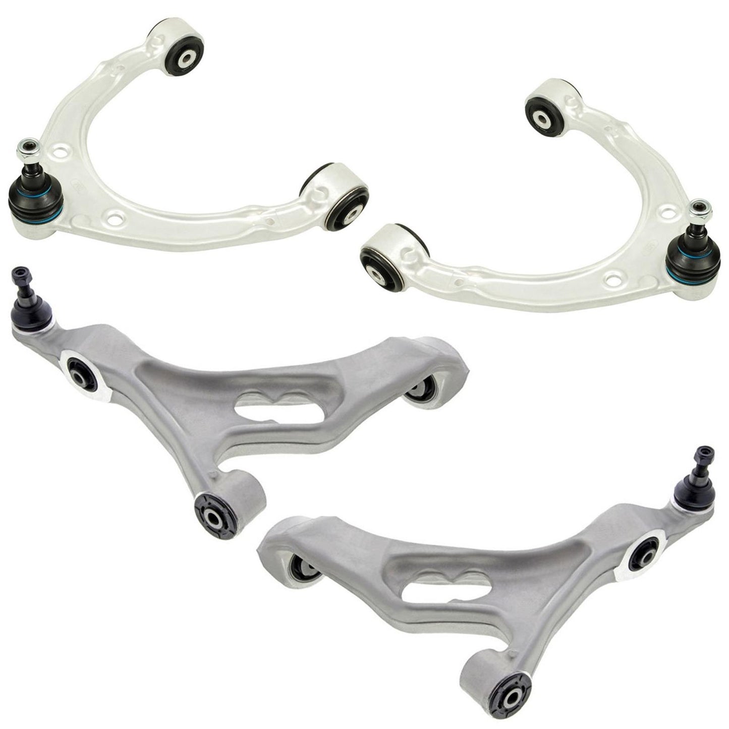 Front Upper & Lower Control Arms W/ Ball Joints For Porsche Cayenne 2011-2015