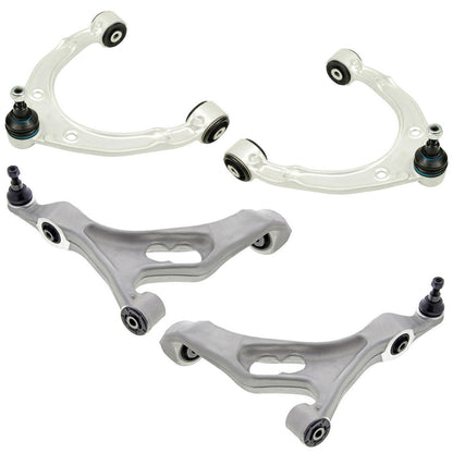 Front Upper & Lower Control Arms W/ Ball Joints For Porsche Cayenne 2011-2015